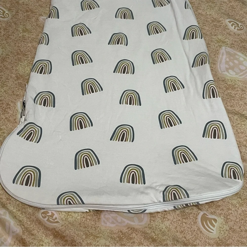Kyte Baby Sleep Bag 1.0 TOG in Aloe Rainbow Size Medium